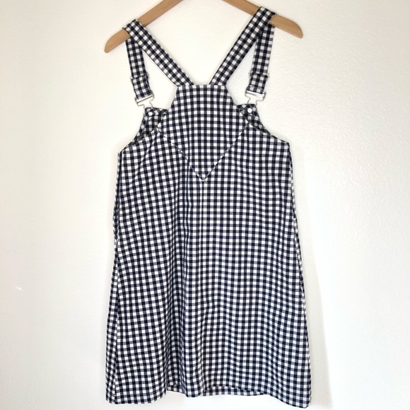 Volcom Georgia May Jagger Overall Dress Gingham S - Picture 5 of 9